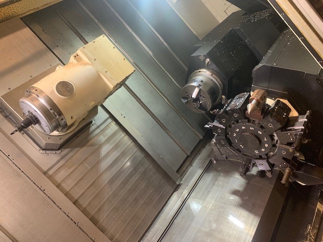 Okuma Multus U4000 CNC Lathe, 2015 - Sub Spindle, Live Tooling, Multi-Axis, Chip Conveyor - Image 3
