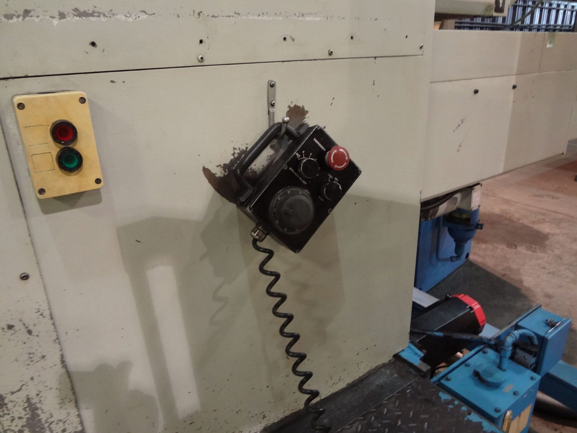 5" OLYMPIA H100X60 Table Type CNC Horizontal Boring Mill, 1998 - Fanuc Control, Rotary Table HBM - Image 4