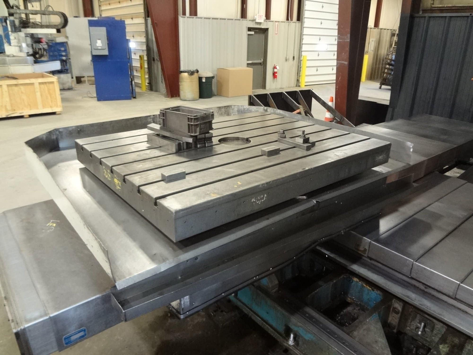 5" OLYMPIA H100X60 Table Type CNC Horizontal Boring Mill, 1998 - Fanuc Control, Rotary Table HBM - Image 5