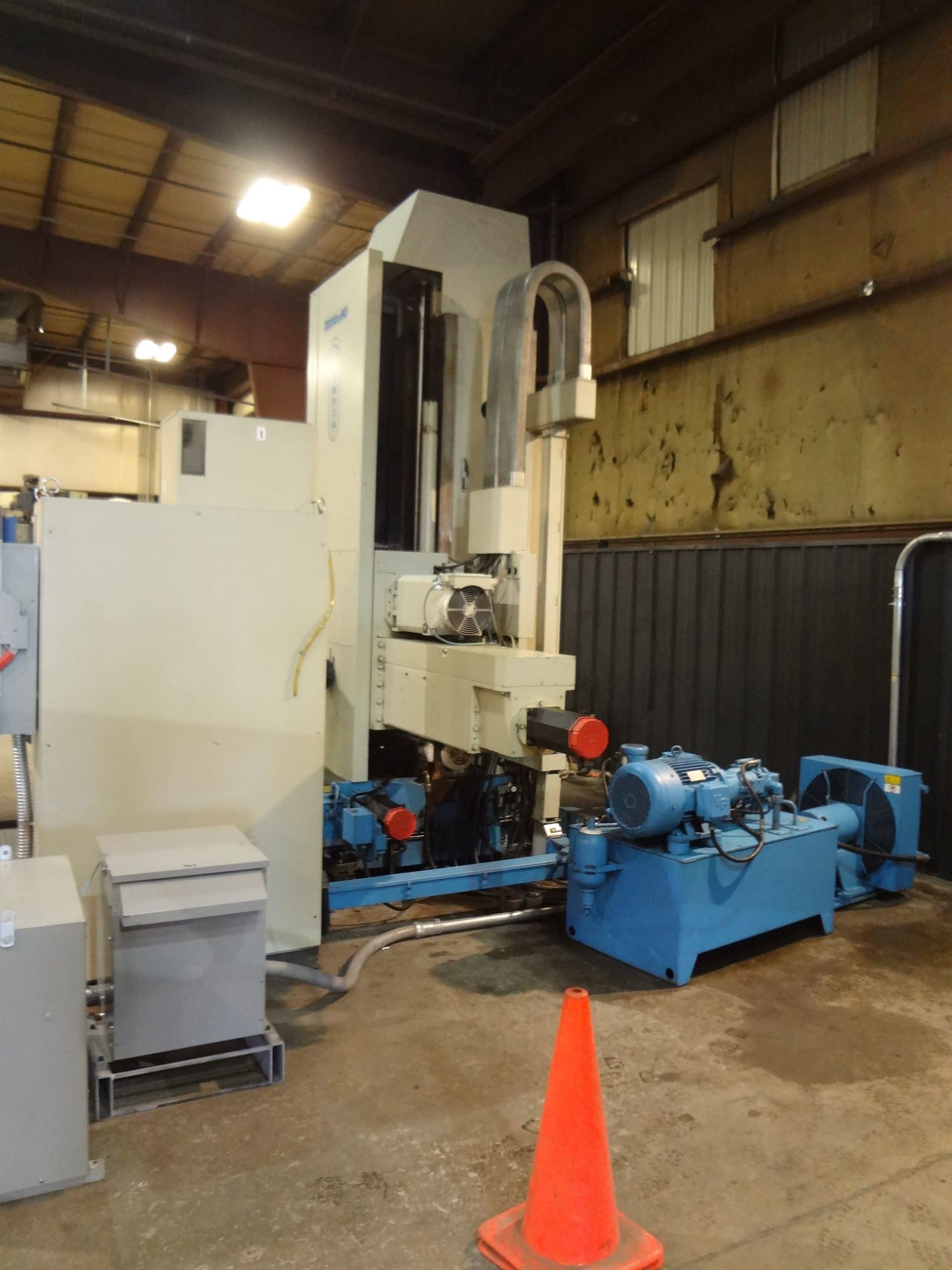 5" OLYMPIA H100X60 Table Type CNC Horizontal Boring Mill, 1998 - Fanuc Control, Rotary Table HBM - Image 7