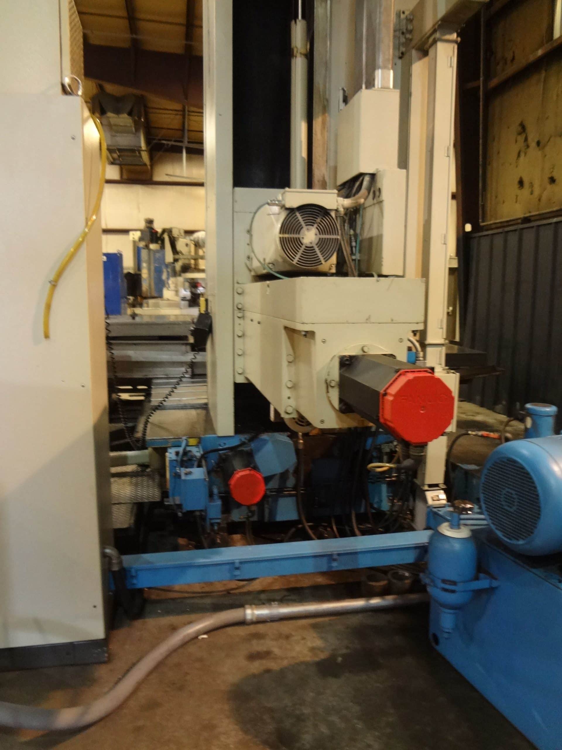 5" OLYMPIA H100X60 Table Type CNC Horizontal Boring Mill, 1998 - Fanuc Control, Rotary Table HBM - Image 8