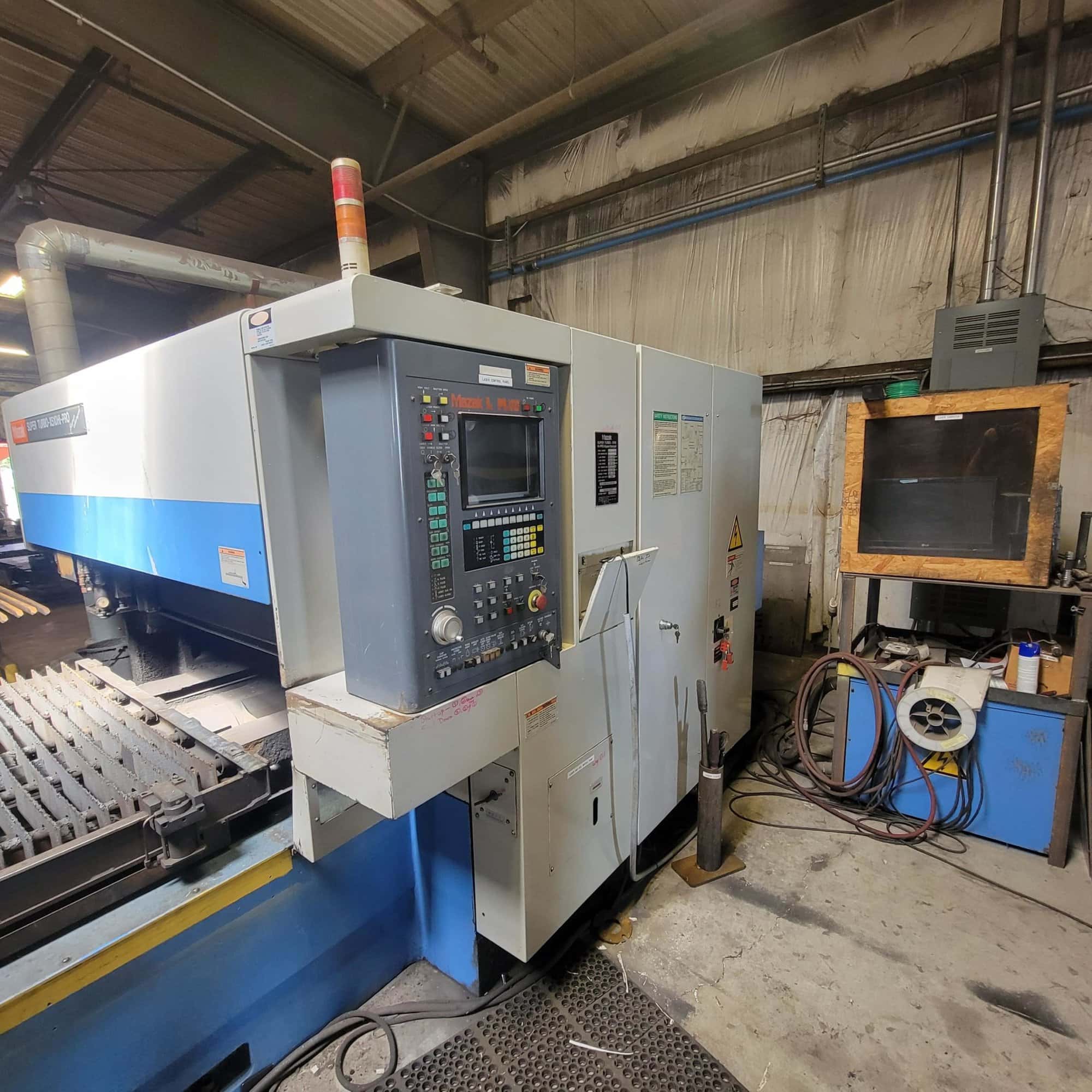 2000 Watt Mazak Super Turbo X510 CO2 Laser, 1997 - 5' x 10' Table - Image 3