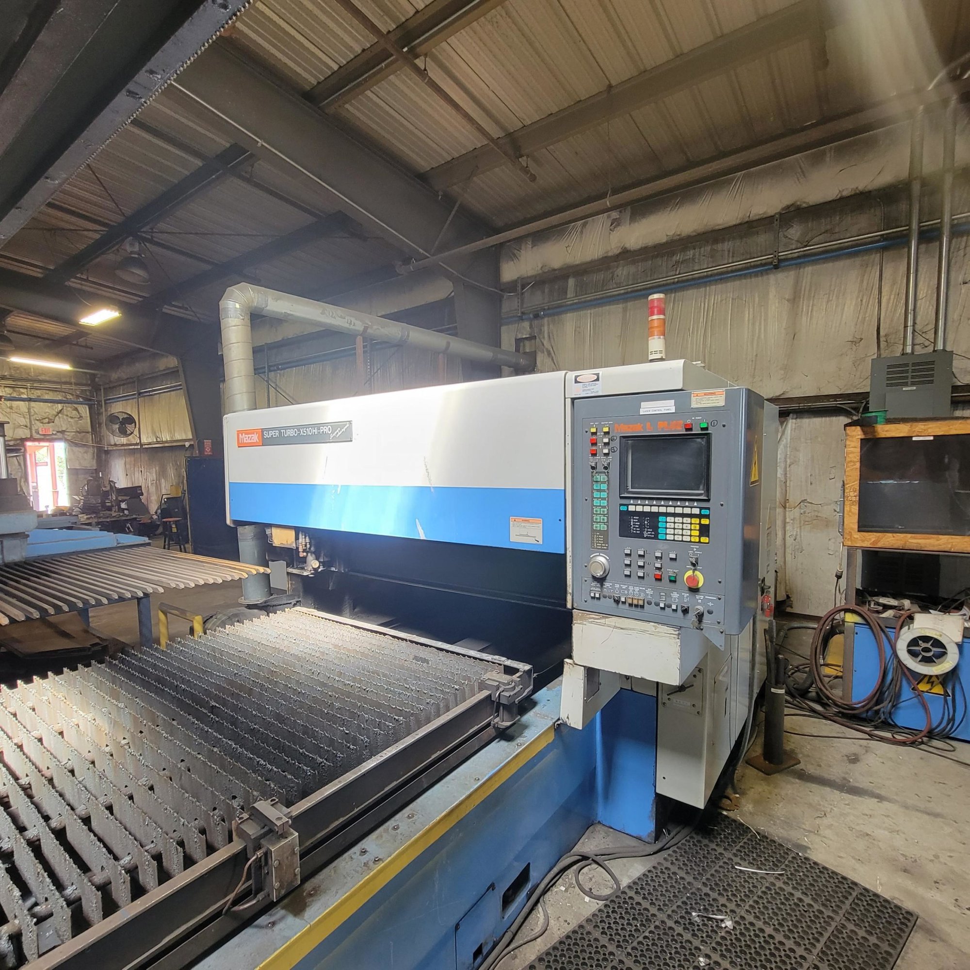 2000 Watt Mazak Super Turbo X510 CO2 Laser, 1997 - 5' x 10' Table - Image 5