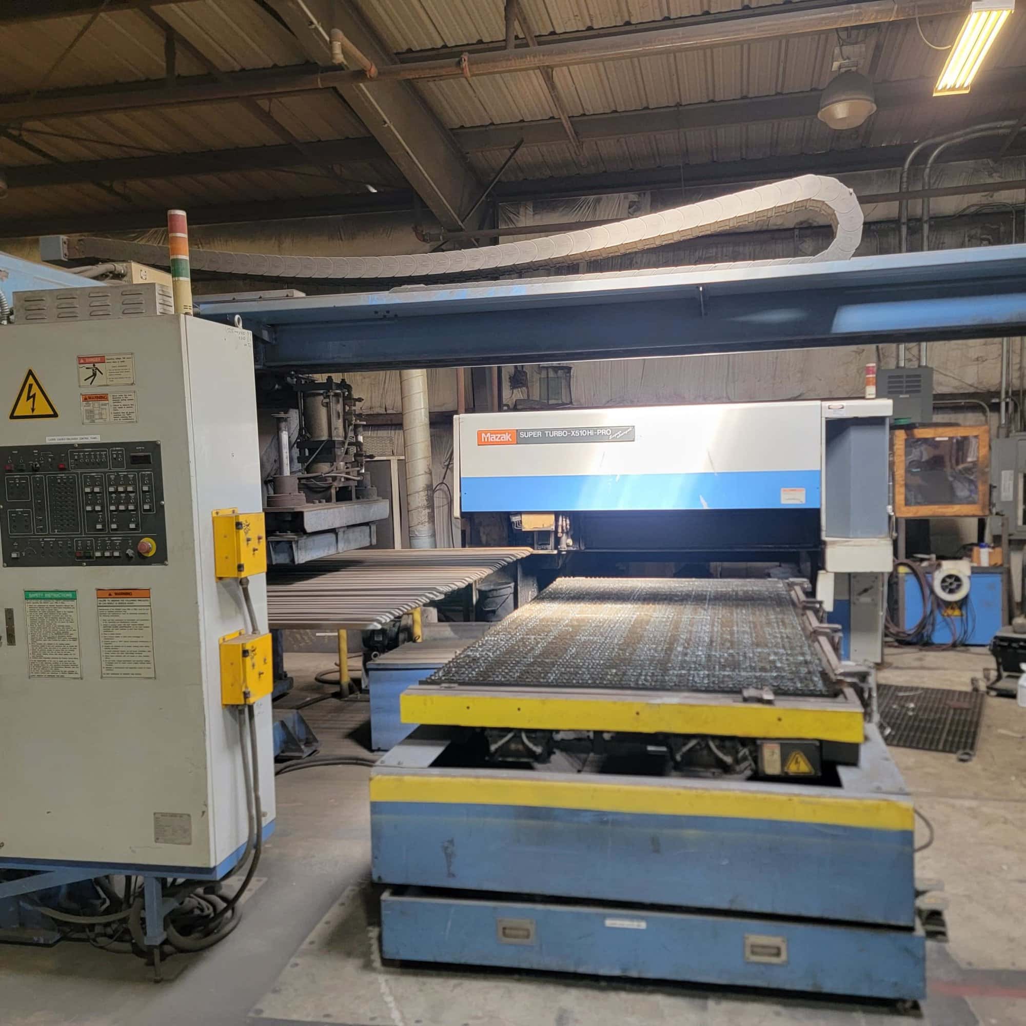 2000 Watt Mazak Super Turbo X510 CO2 Laser, 1997 - 5' x 10' Table - Image 6
