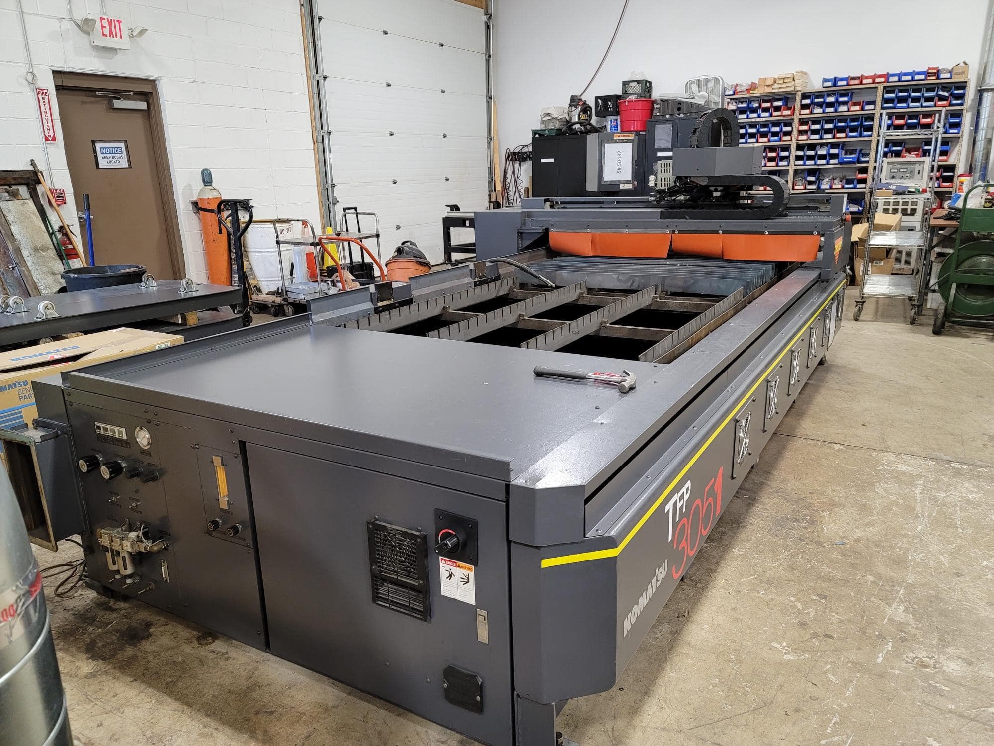 5'x10' Komatsu TFP3051 FAB Plasma, 2006 - Image 6