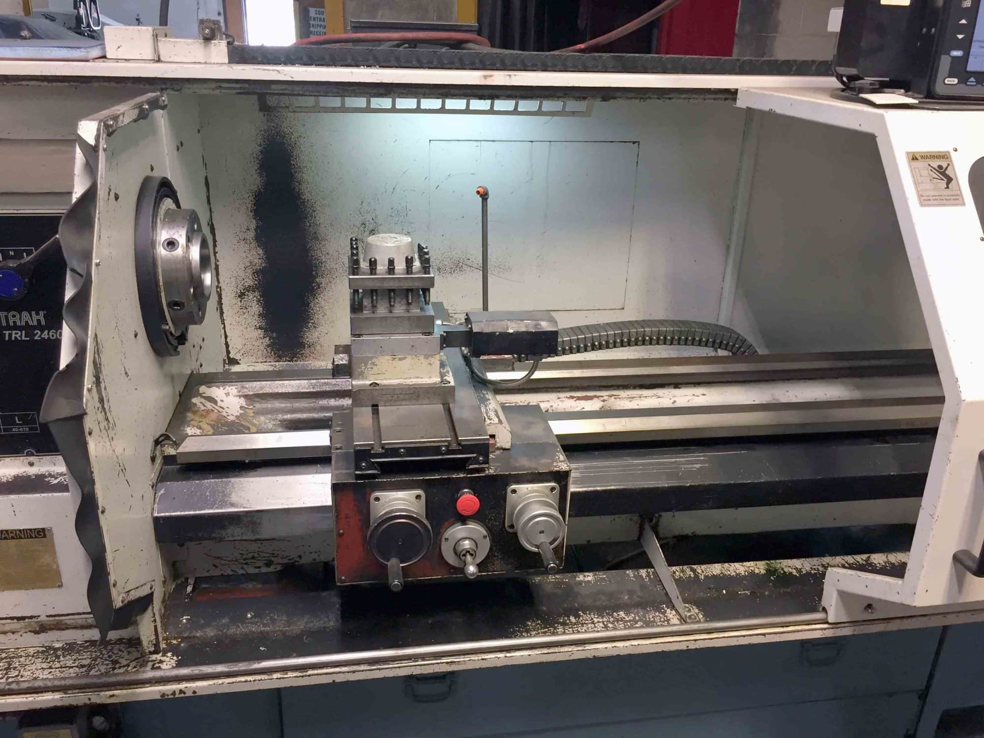 Southwestern Industries Trak TRL 2460V CNC Lathe, 2008 - Proto Trak CNC, Tailstock, Programmable Tool Post - Image 5