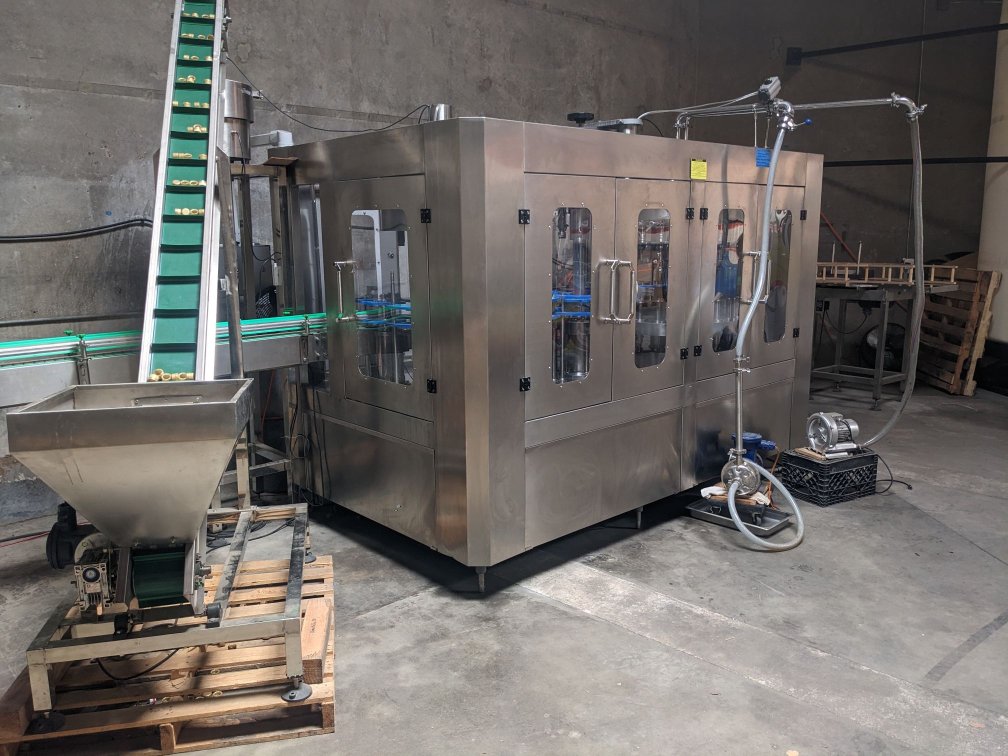 Fill-Pack CGF18-6-6 3 in 1 Filling/Capping Machine, 2020