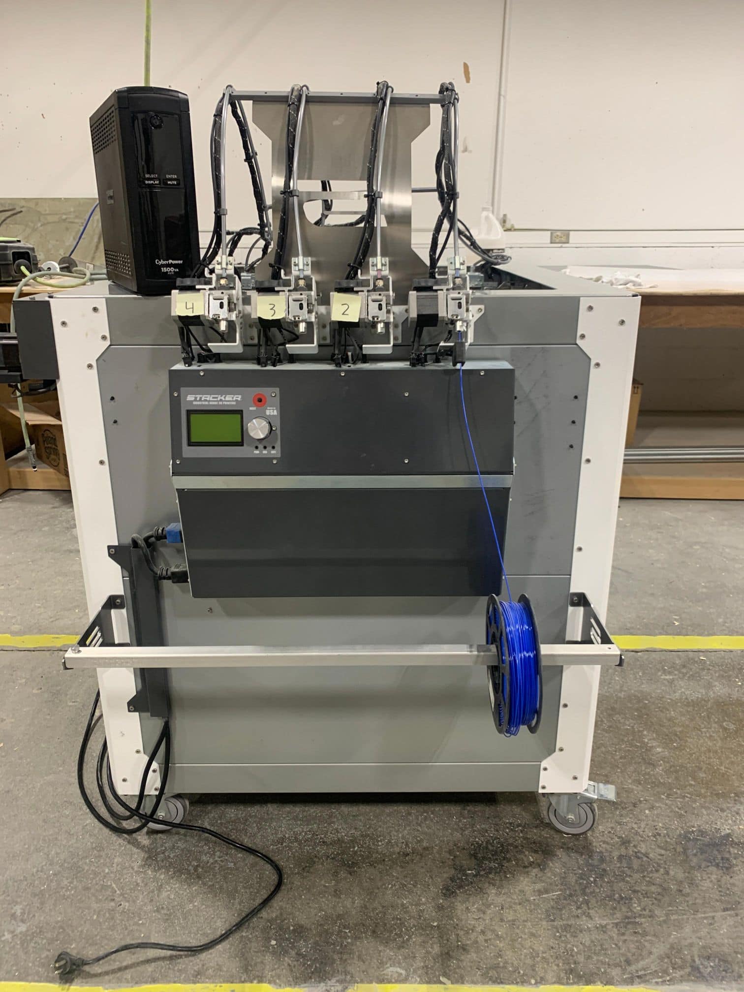Stacker 4xl 3d printer, 2018