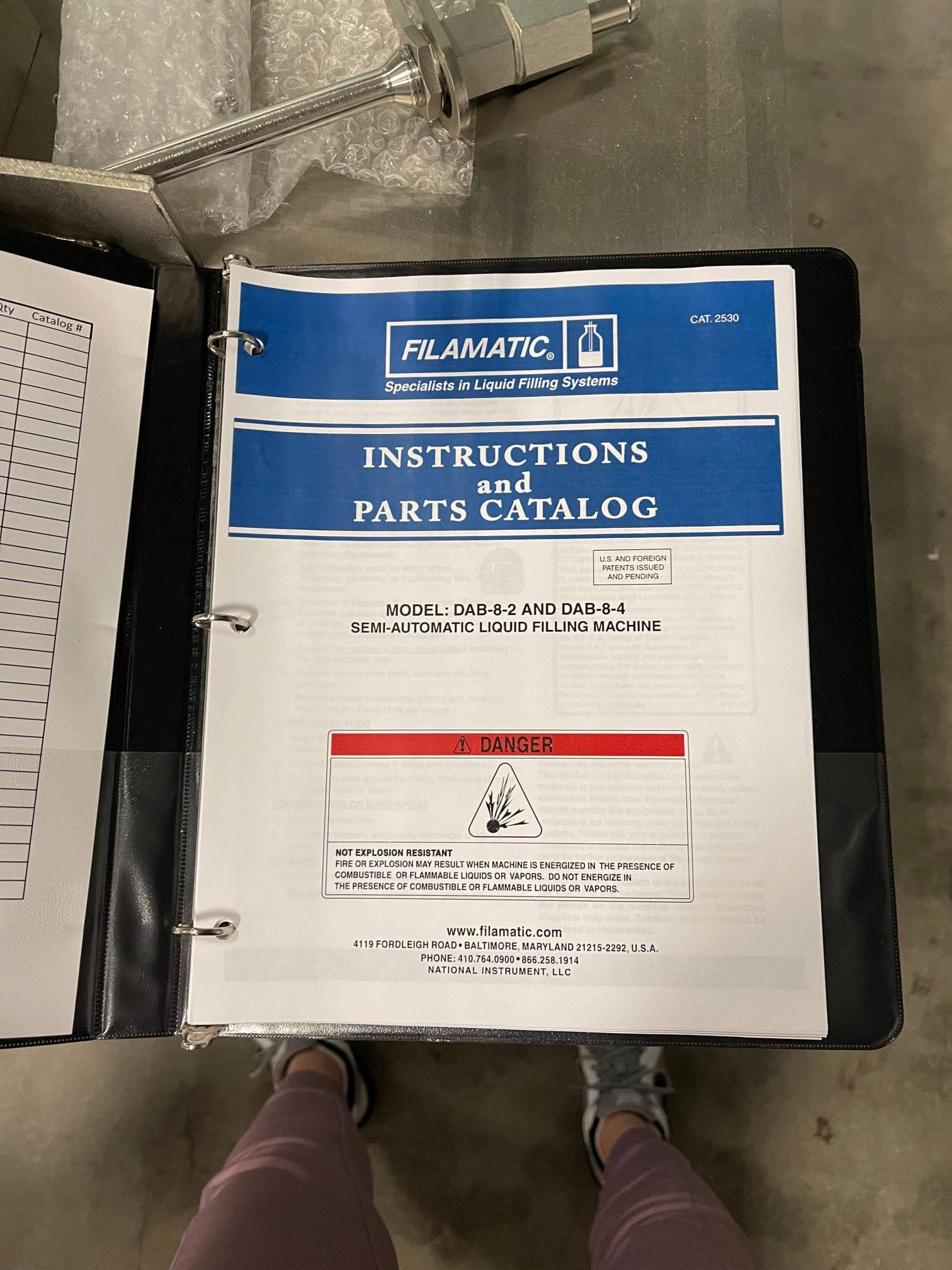 Filamatic DAB-8-2 Filler - Expanded 4 Head Filler - Image 5