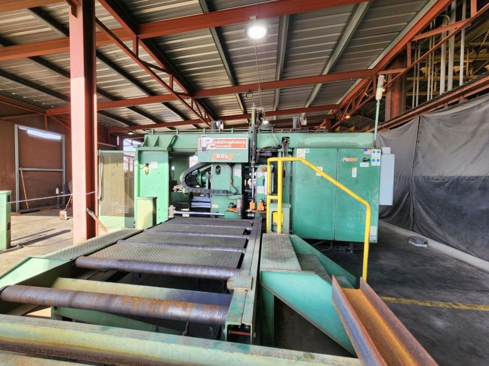 Peddinghaus BDL-1250/9B Beam Drill Line, 2010 - With MEBA 1270GP Saw