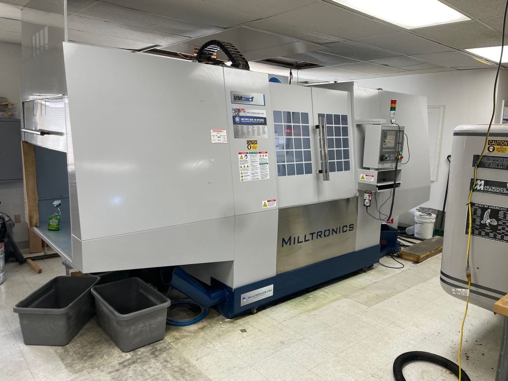 Milltronics VM30 CNC VMC, 2015 - 4th Axis Wired