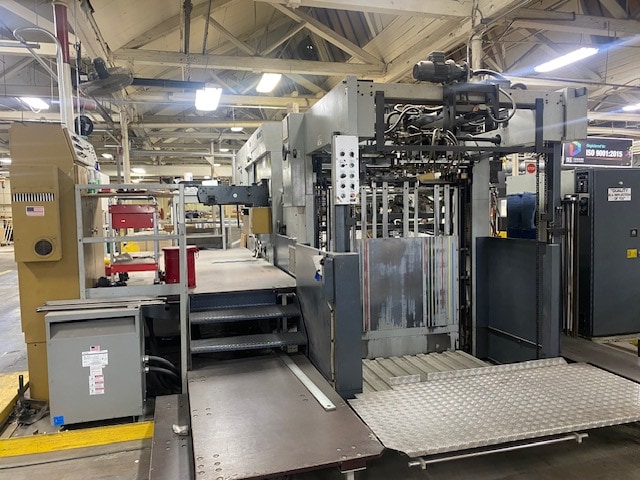 Bobst SA 130-E Die Cutter, 1988