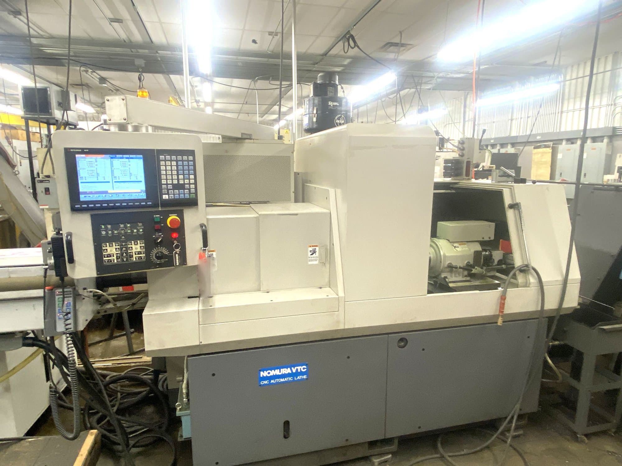 Nomura NN-32YB2 32MM CNC Swiss Screw Machine, Lathe, 2011 - With LNS Bar Feed - Image 11