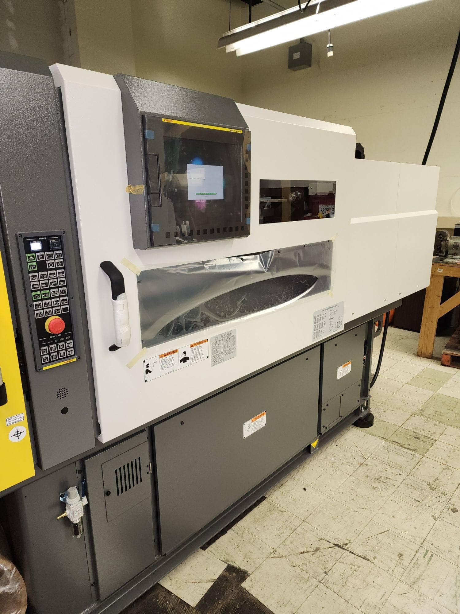 165 Ton 14.7oz Shot Fanuc Roboshot A-S150IA Horizontal Injection Molding Machine - Image 6