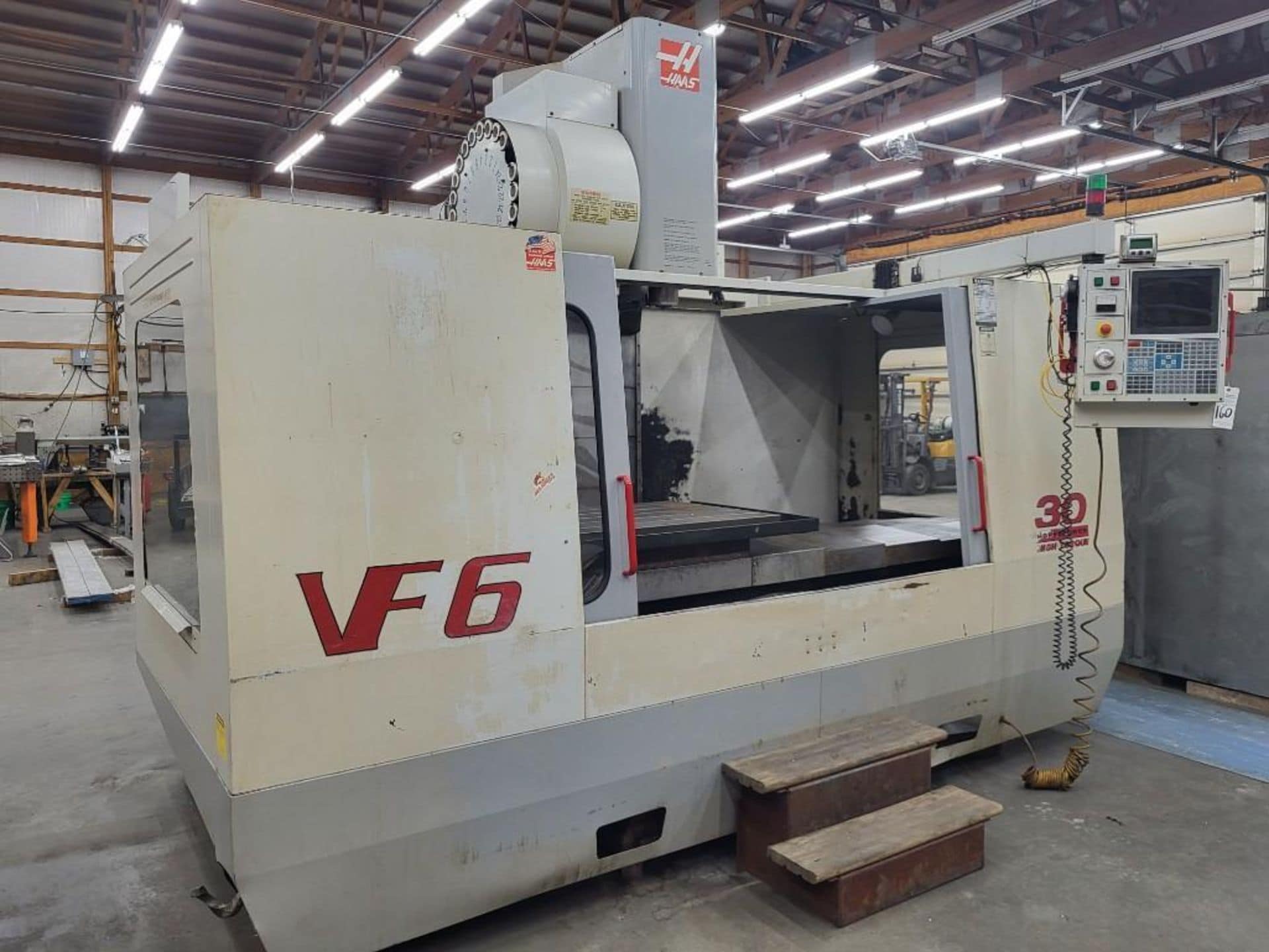 1999-haas-vf6-cnc-vertical-machining-center-lot160 1999 haas vf-6 cnc vertical machining center