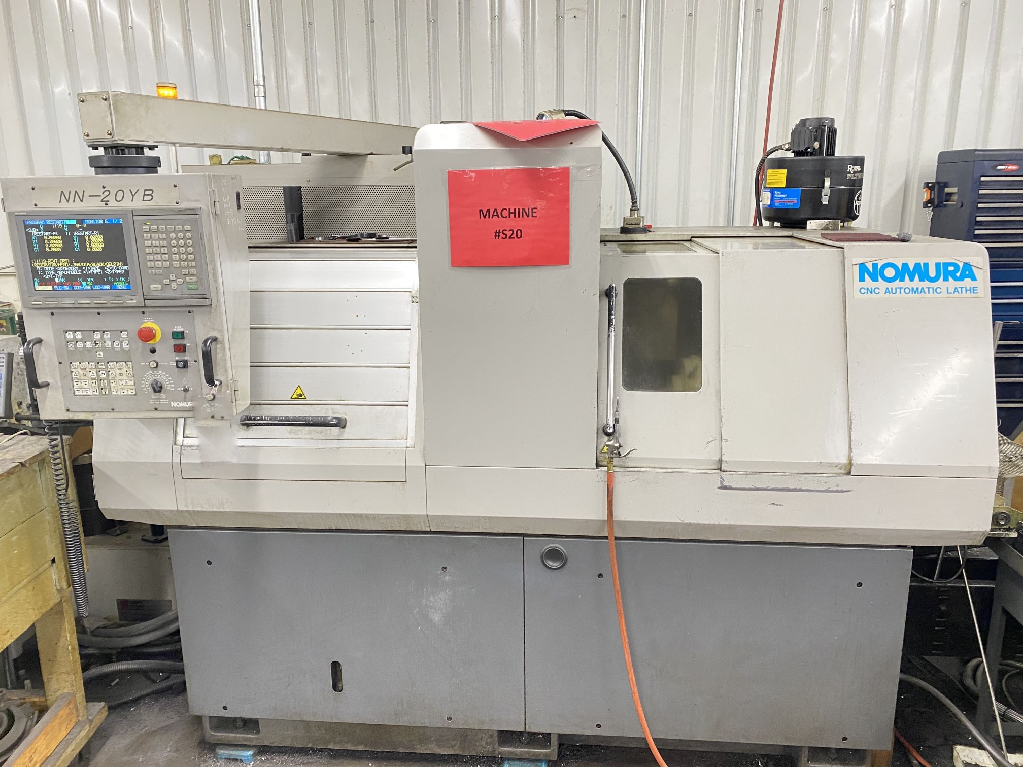 Nomura NN-20YB CNC Swiss Screw Machine, Lathe, 2008 - Image 2