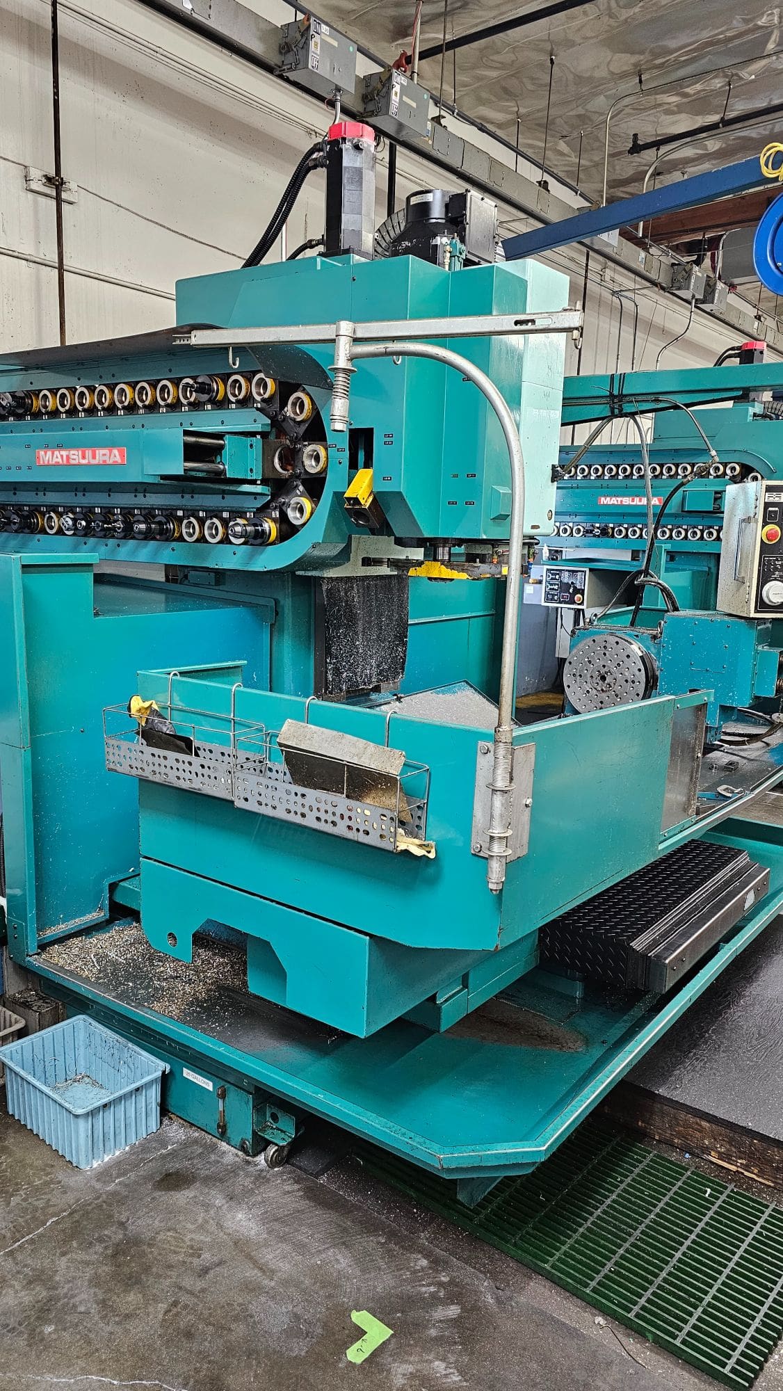 Matsuura MC-1000 V5 CNC VMC, 1987 - 4th Axis - Image 2