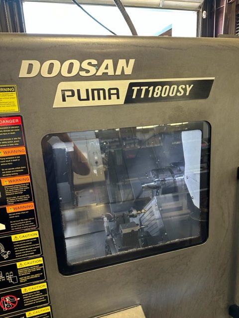 Doosan Puma TT1800SY CNC Lathe, 2015 - Equipped with Tooling - Image 2