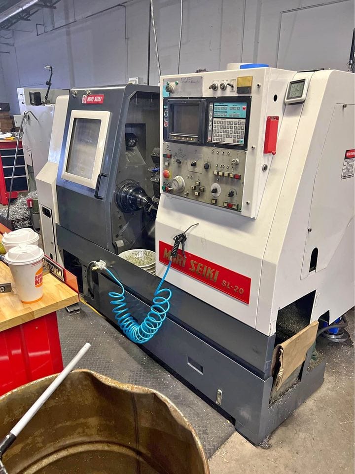 Mori Seiki SL-20 CNC Lathe, 1990 - Image 2