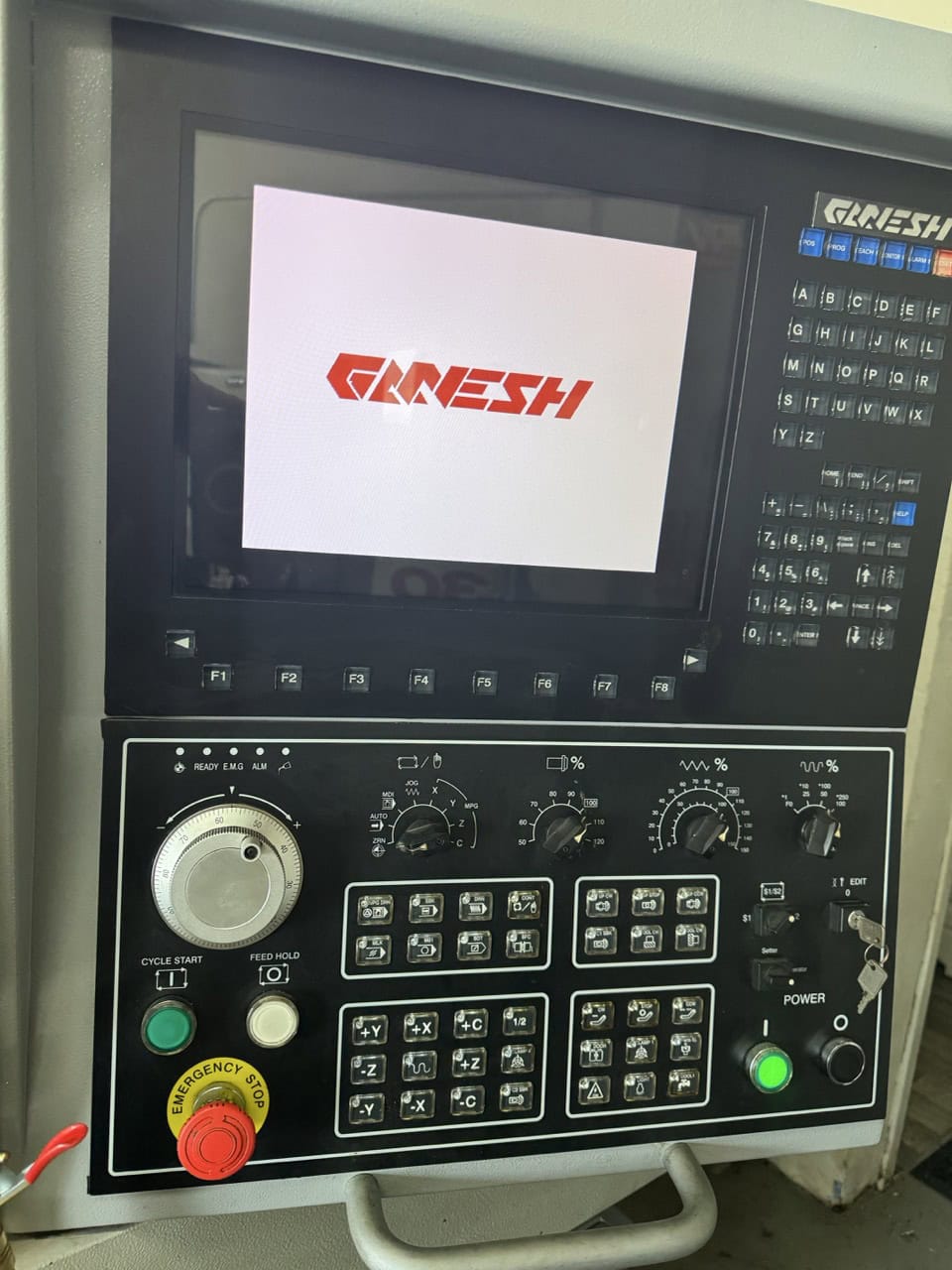 Ganesh Cyclone 32CS CNC Swiss Lathe, 2010 - Parts Catcher, Live Tooling, Sub Spindle - Image 7