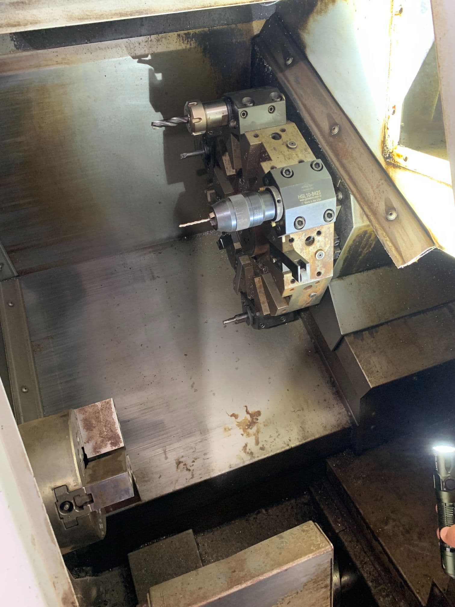 Haas SL-10 CNC Lathe, 2004 - Tool Presetter - Image 4