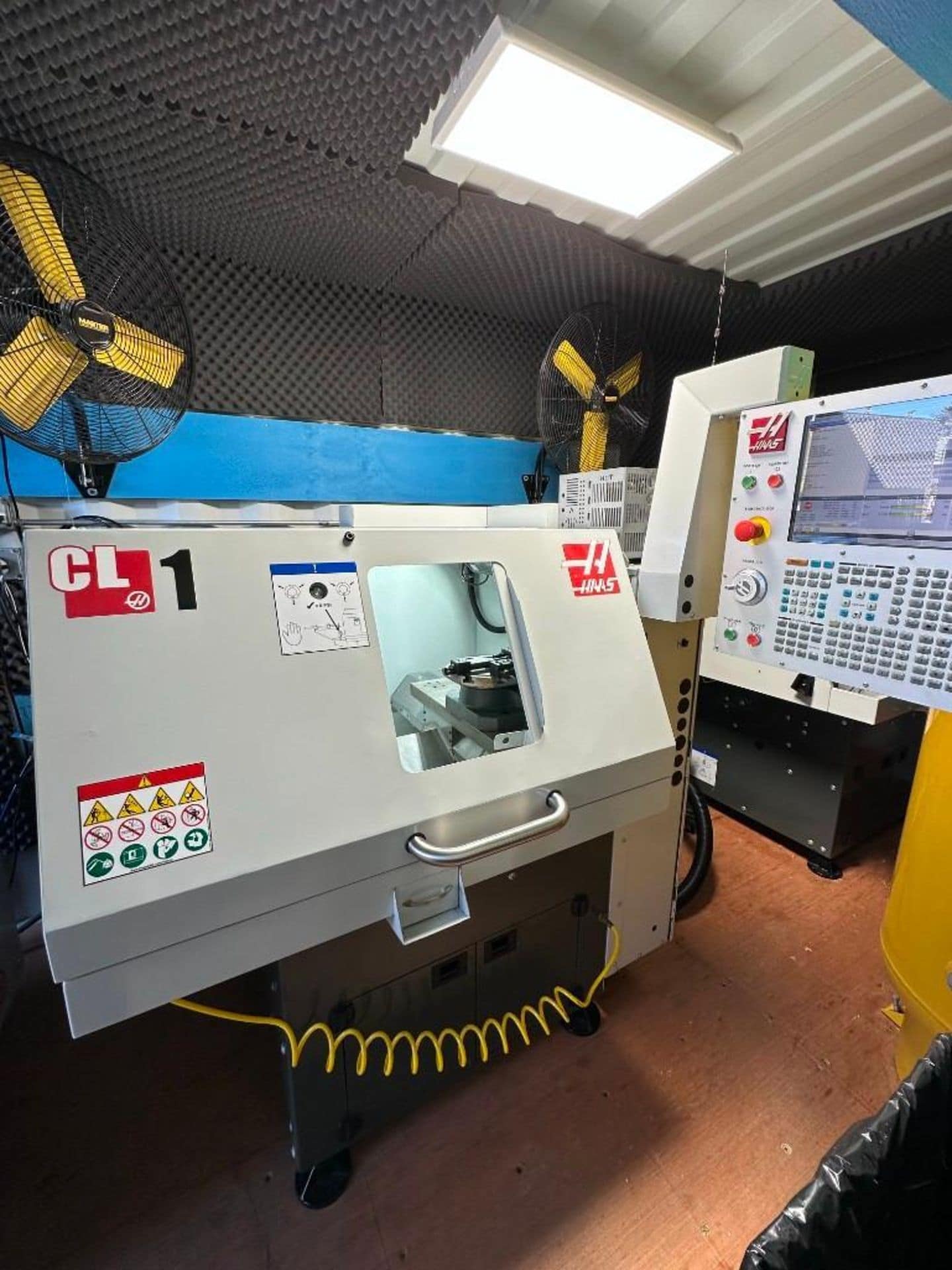 2020-haas-cl-1-compact-cnc-chucker-lathe-lot503 2020 Haas CL-1 compact CNC chucker lathe