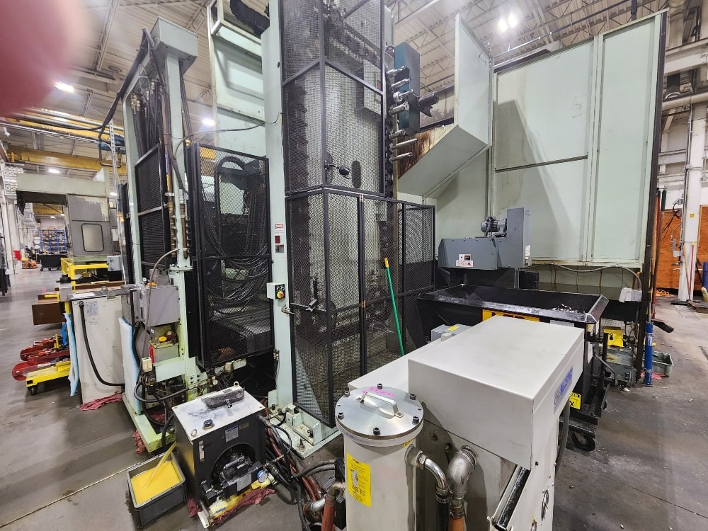 Kuraki KBT 13EA CNC Boring Mill, 2003 - Fanuc Control, 4k RPM, Chip Conveyor, 1000 PSI TSC - Image 5