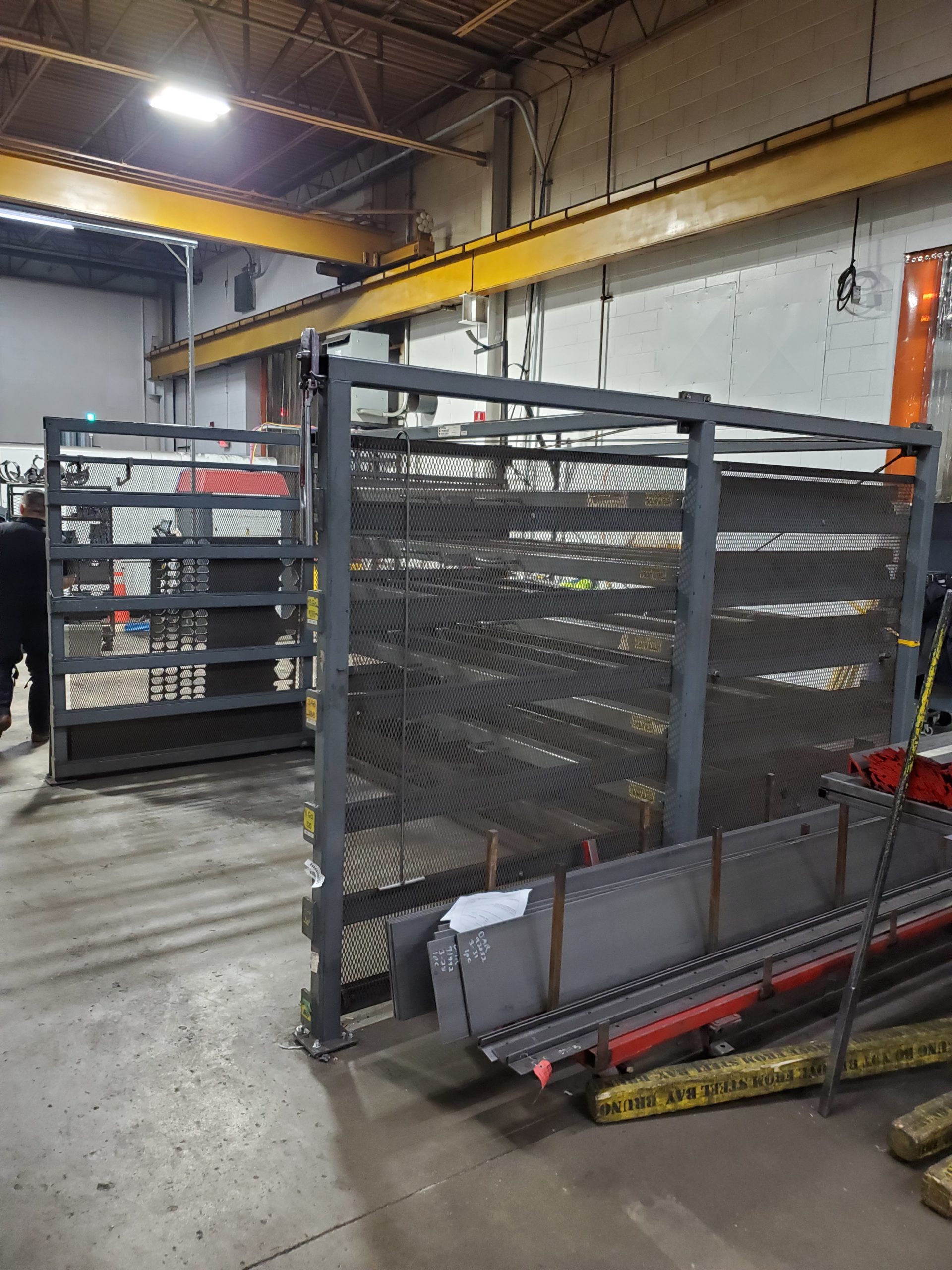 Steel Storage Systems Model: 6H-60X120R-8 Racking with Drawers