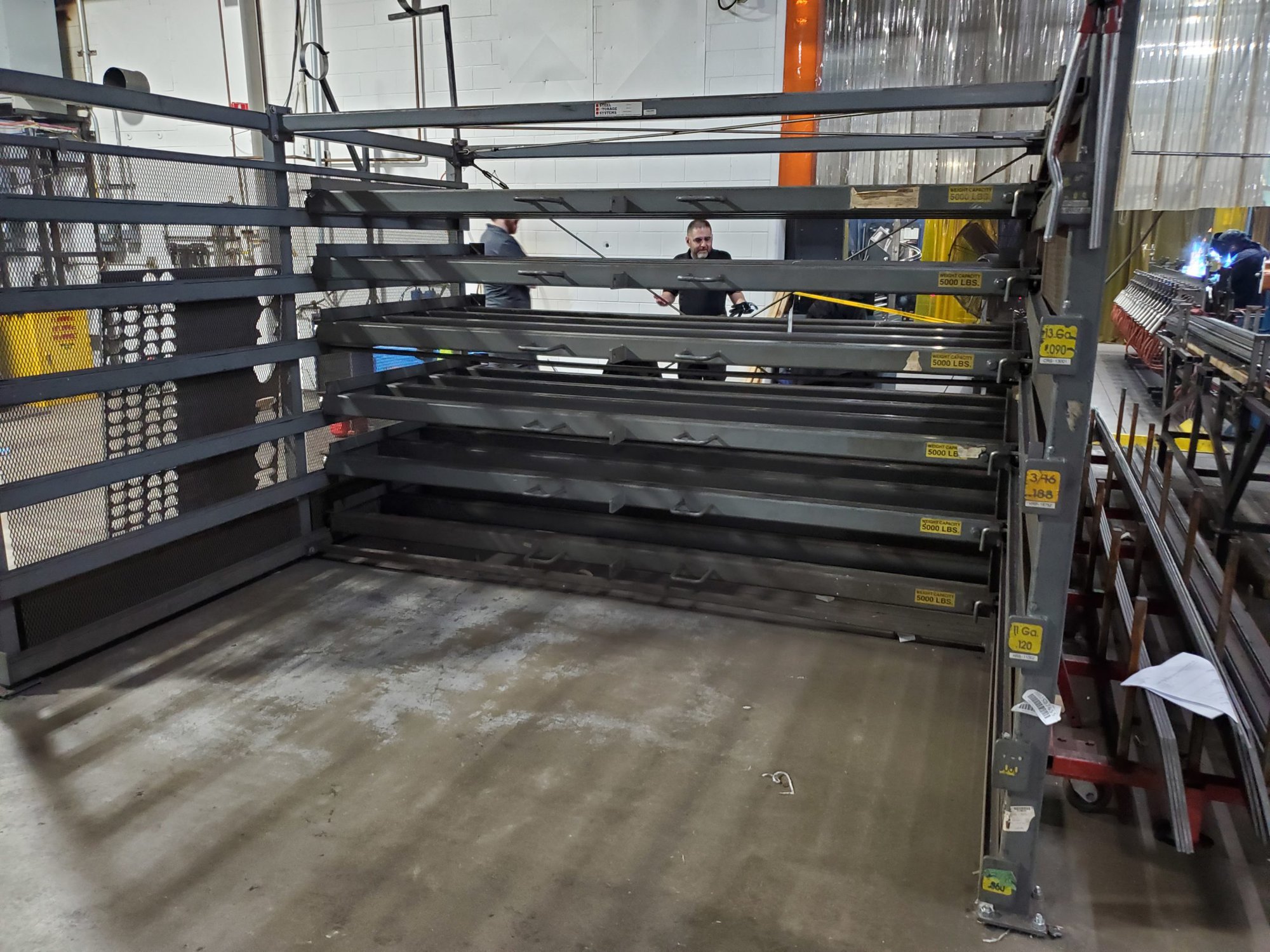 Steel Storage Systems Model: 6H-60X120R-8 Racking with Drawers - Image 2