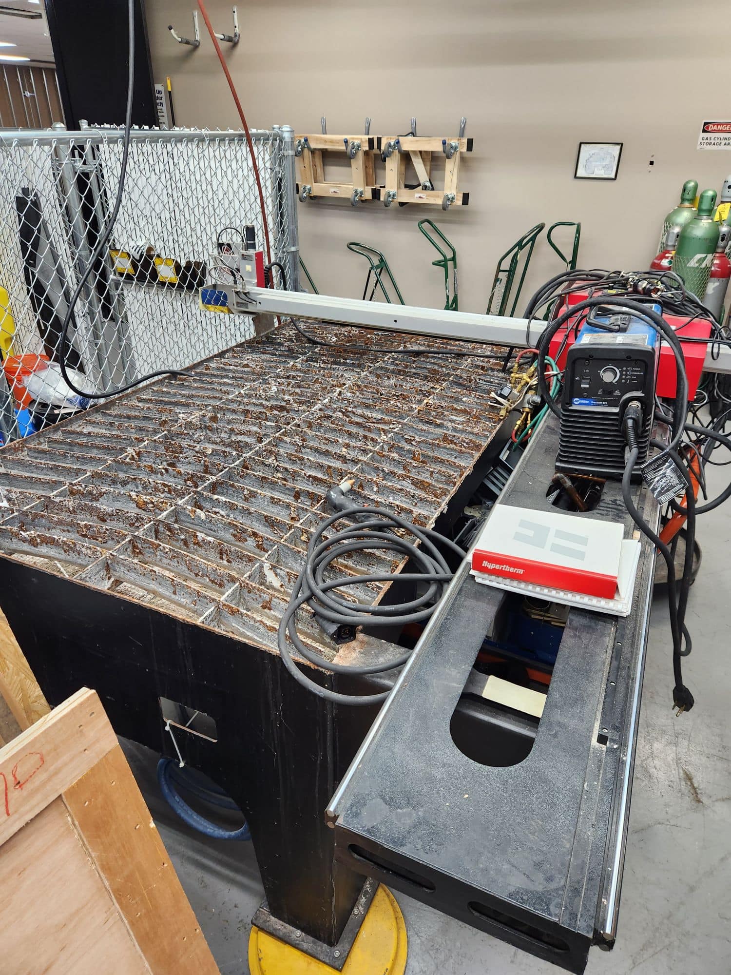 4' x 8' Koike Aronson PNC-12 Extreme CNC Plasma, 2015 - Miller Electric Spectrum 875 - Image 2