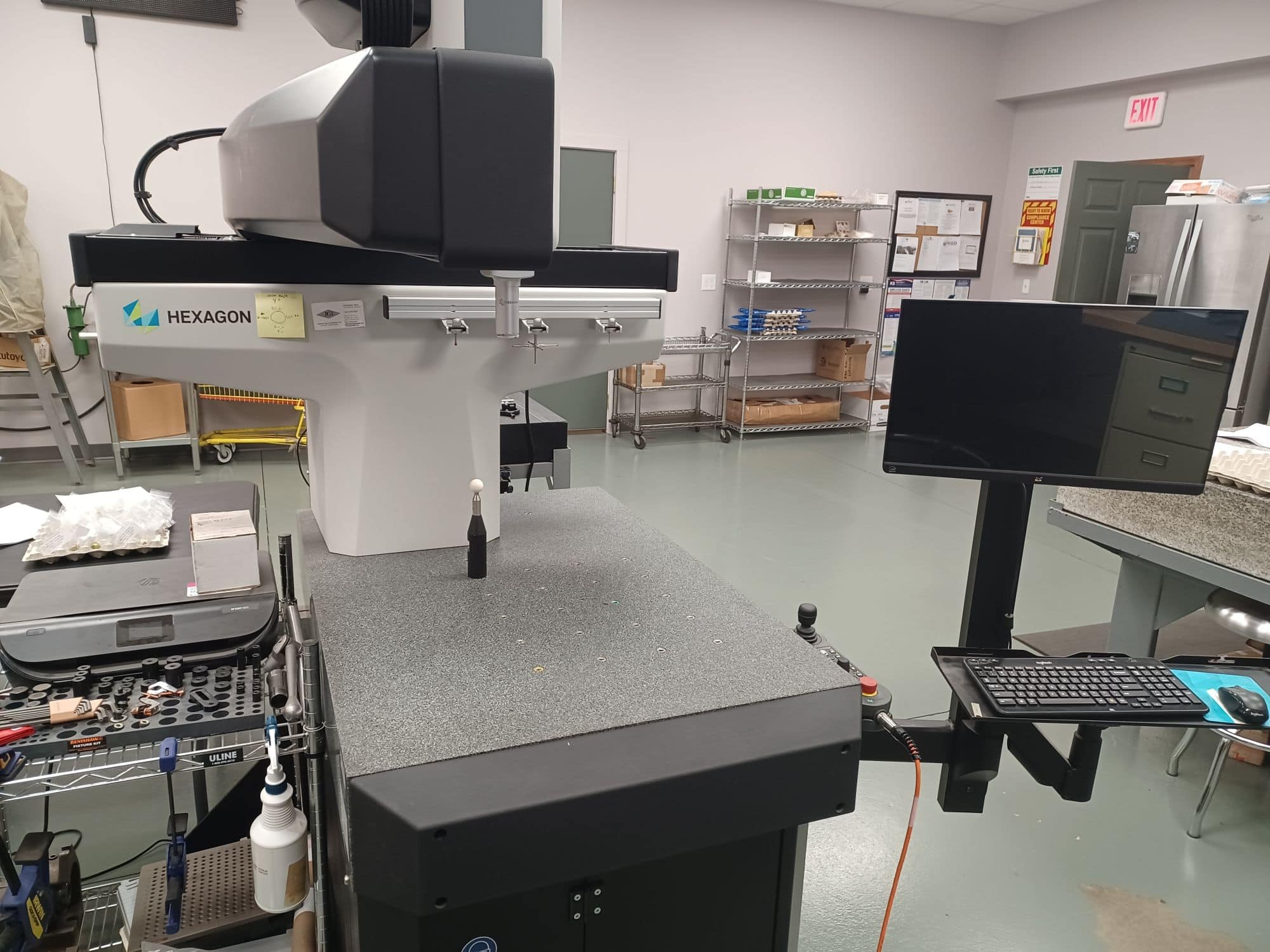 5.6.5 Hexagon Metrology SF TIGO CMM - 2019, Under 100 Hours of Use
