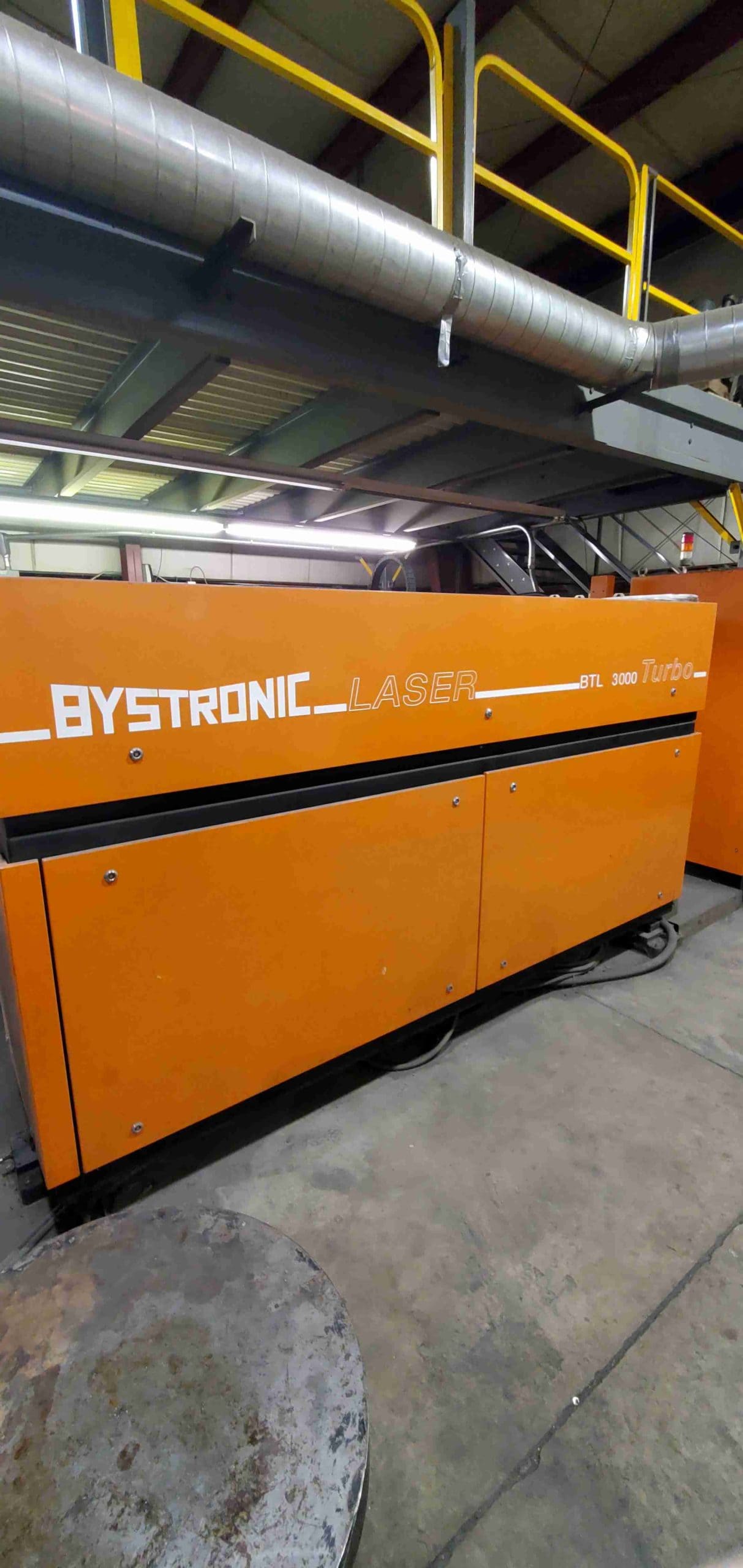3500 Watt Bystronic BTL 3000 Turbo CNC Laser, 1998 - 6.5' x 13' table with auto load - Image 3