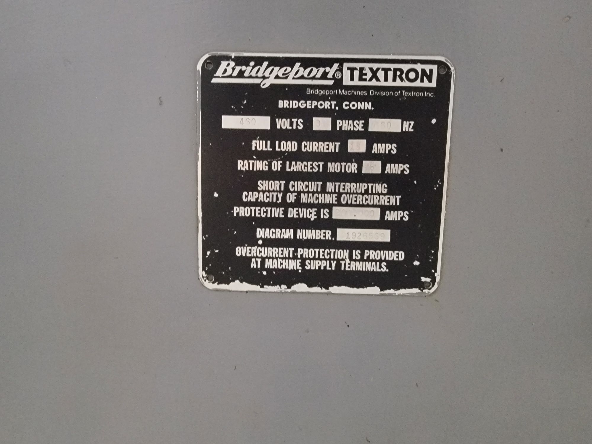 Bridgeport Series 2 Knee Mill, 1980 - Image 4