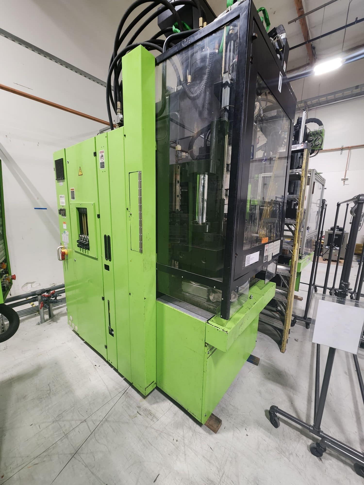 50 Ton 2.2 Oz Engel ES 200/50 VT TL TPE Injection Molder, 2004