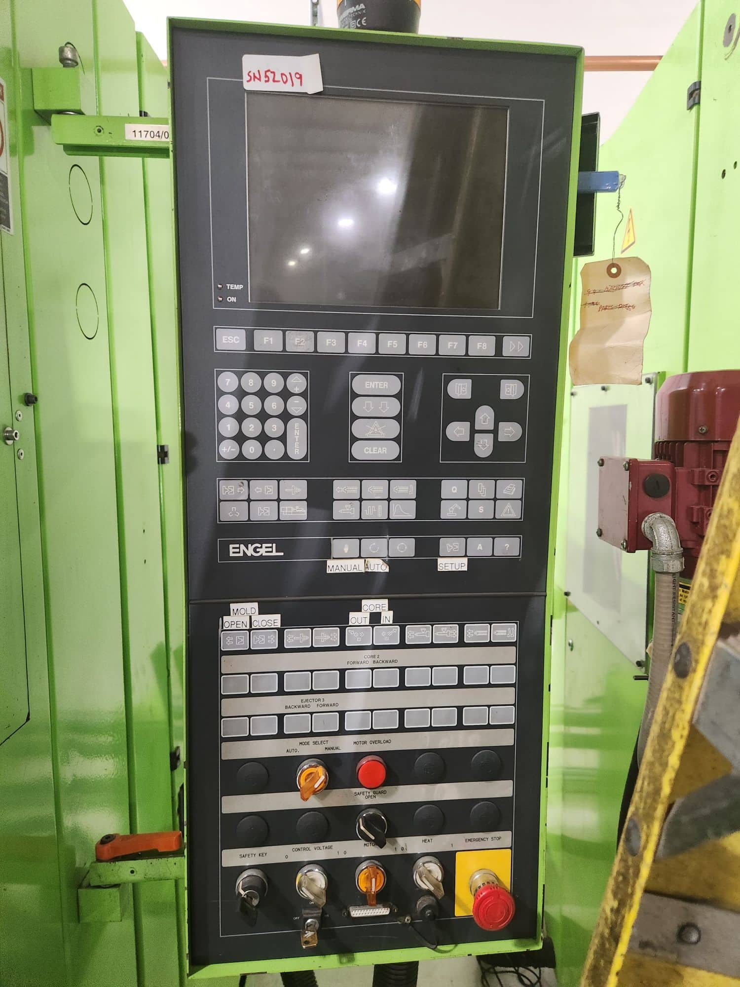 50 Ton 2.2 Oz Engel ES 200/50 VT TL TPE Injection Molder, 2004 - Image 3