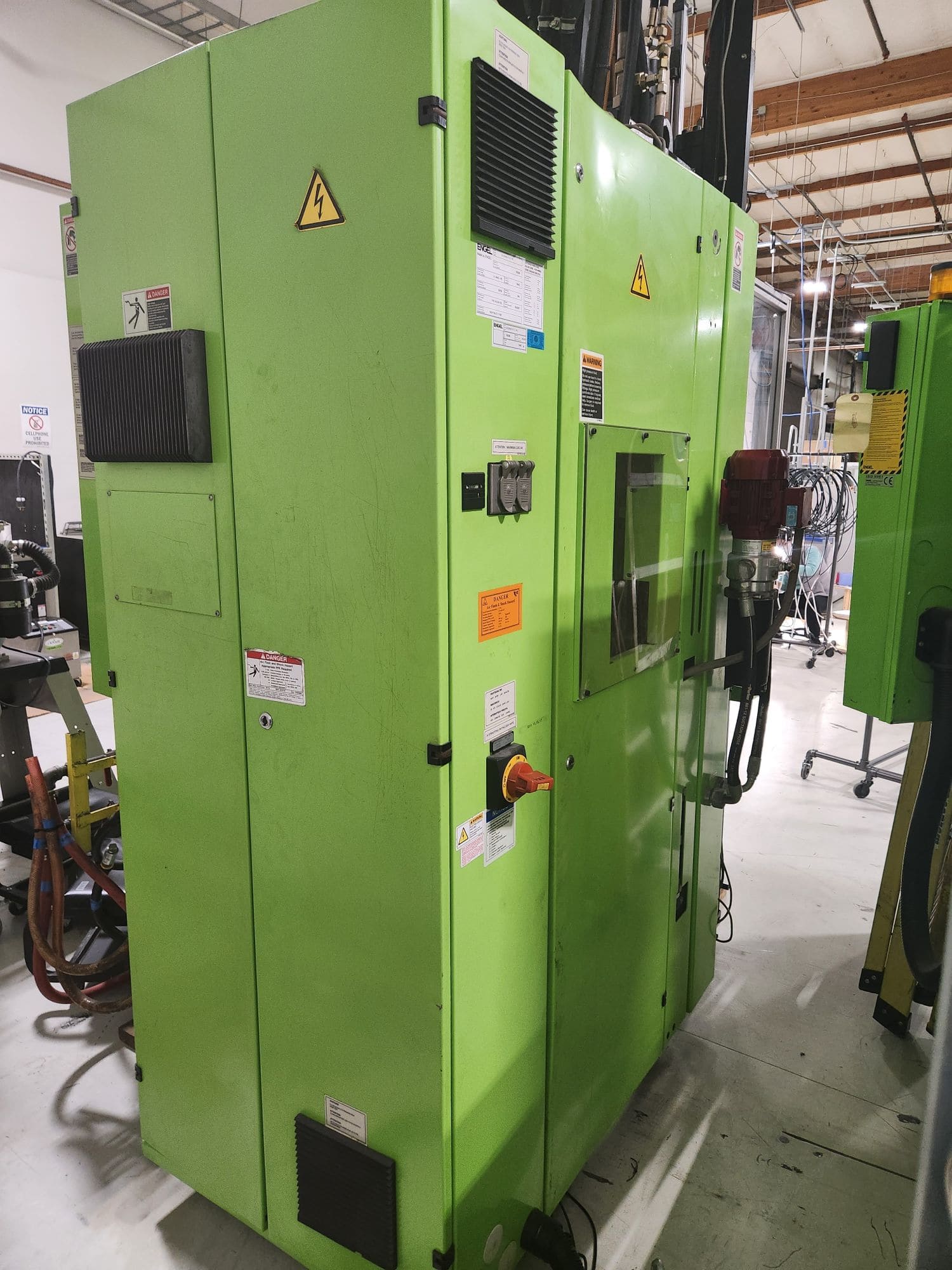50 Ton 2.2 Oz Engel ES 200/50 VT TL TPE Injection Molder, 2007 - Image 3