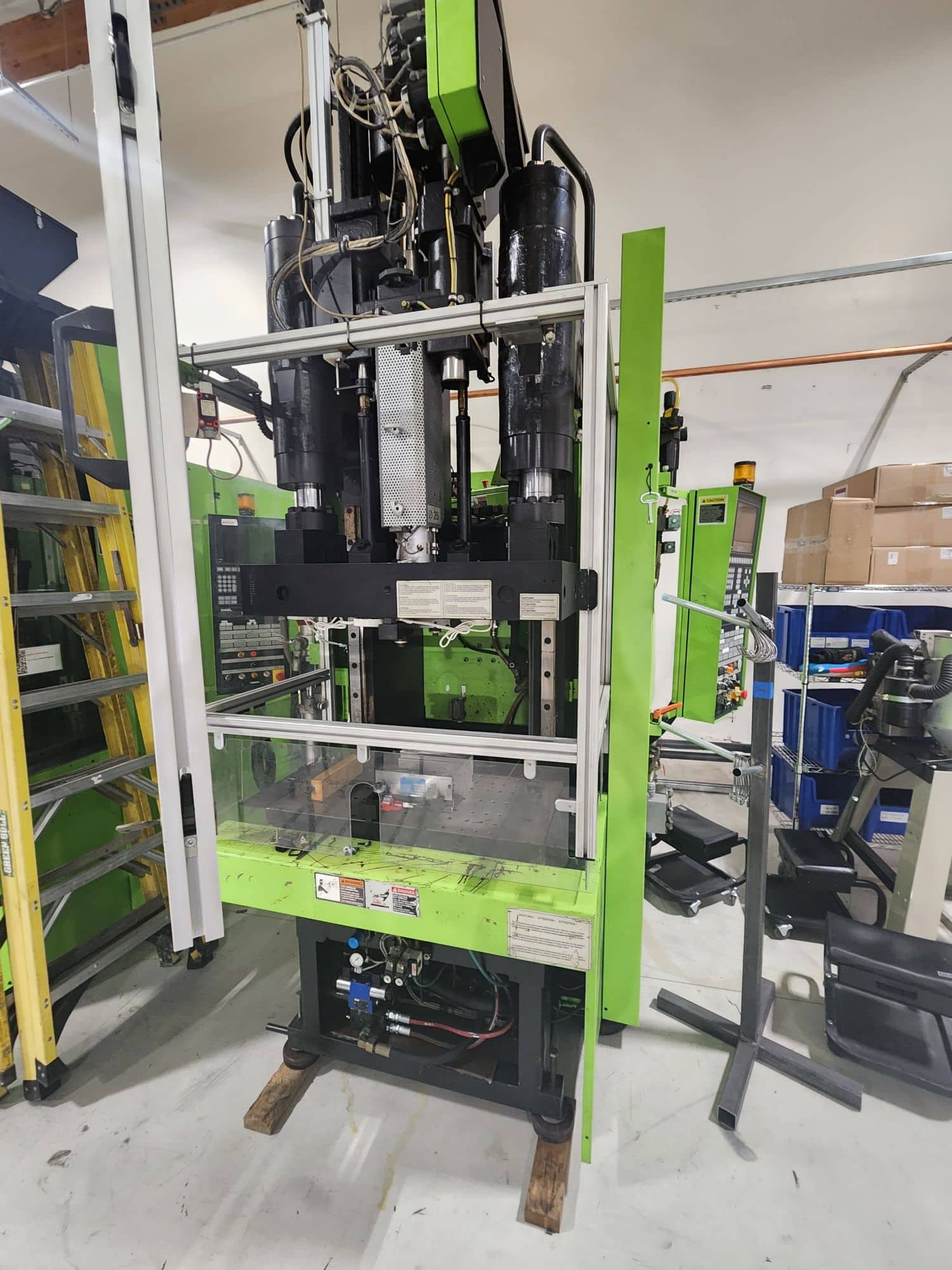 50 Ton 2.2 Oz Engel ES 200/50 VT TL TPE Injection Molder, 2007