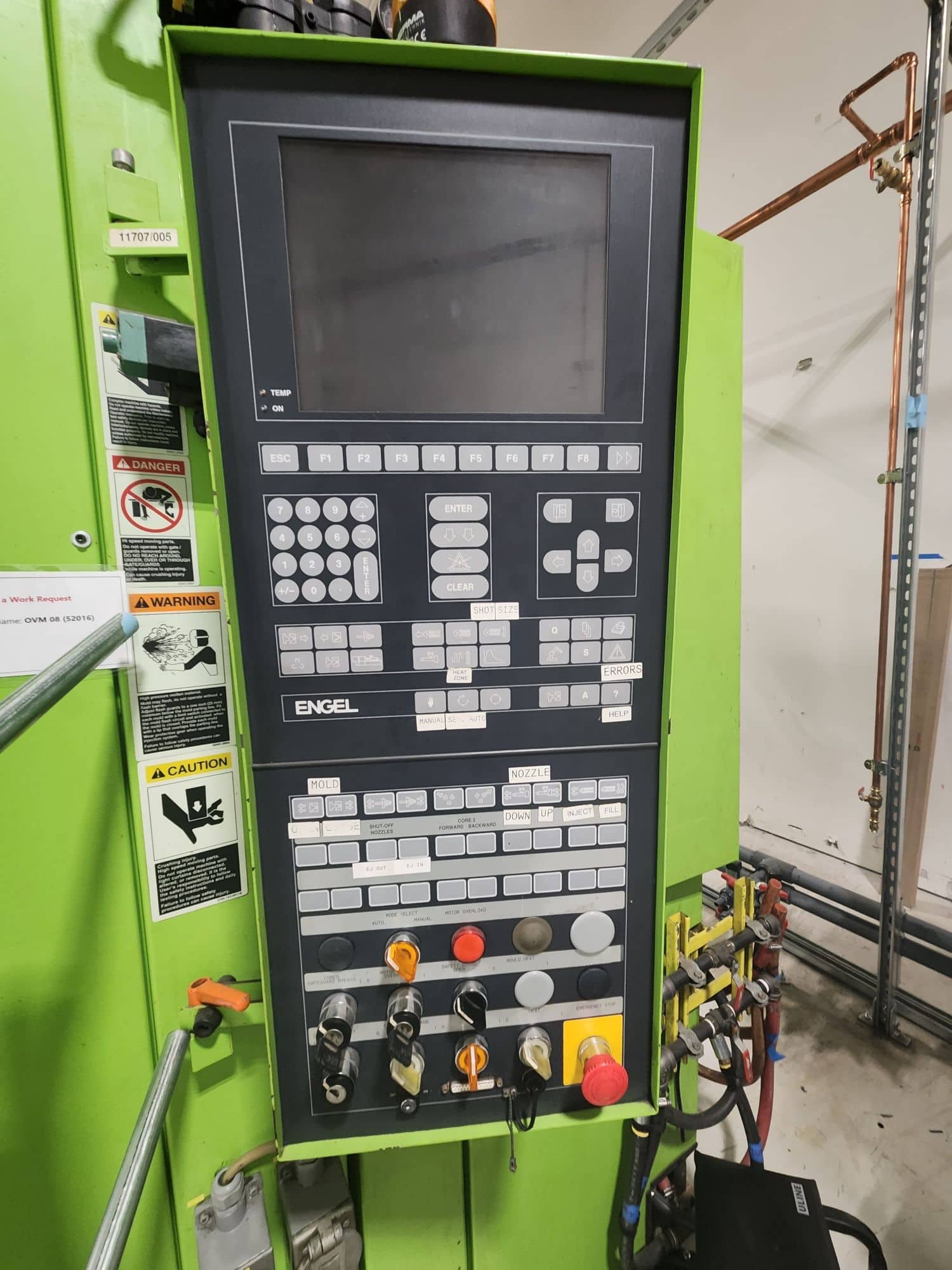 50 Ton 2.2 Oz Engel ES 200/50 VT TL TPE Injection Molder, 2007 - Image 4