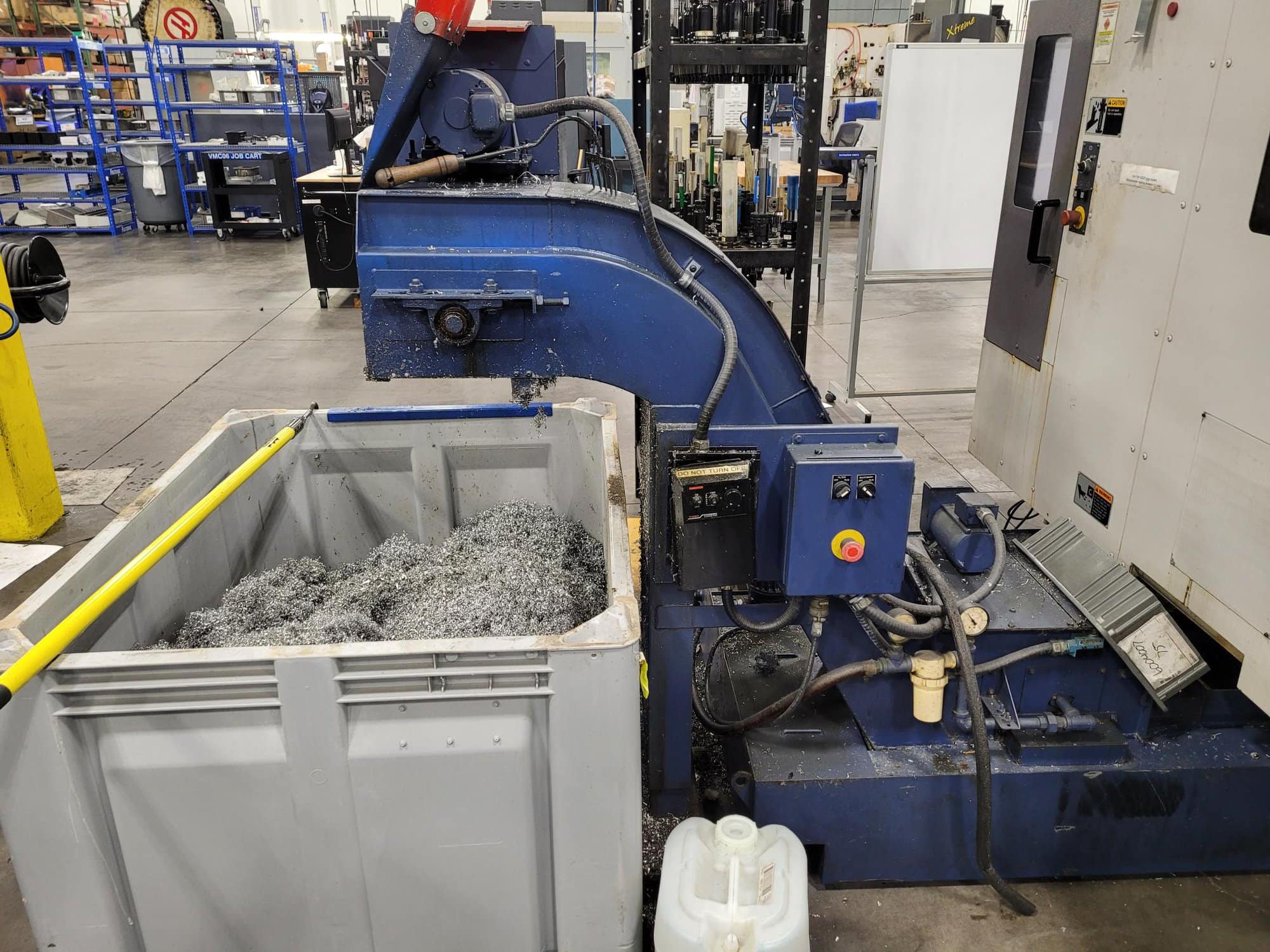 Mori Seiki SH-400 CNC HMC, 2000 - Chip Conveyor, Tombstones, TSC, Mist Collection, CAT 40 - Image 8
