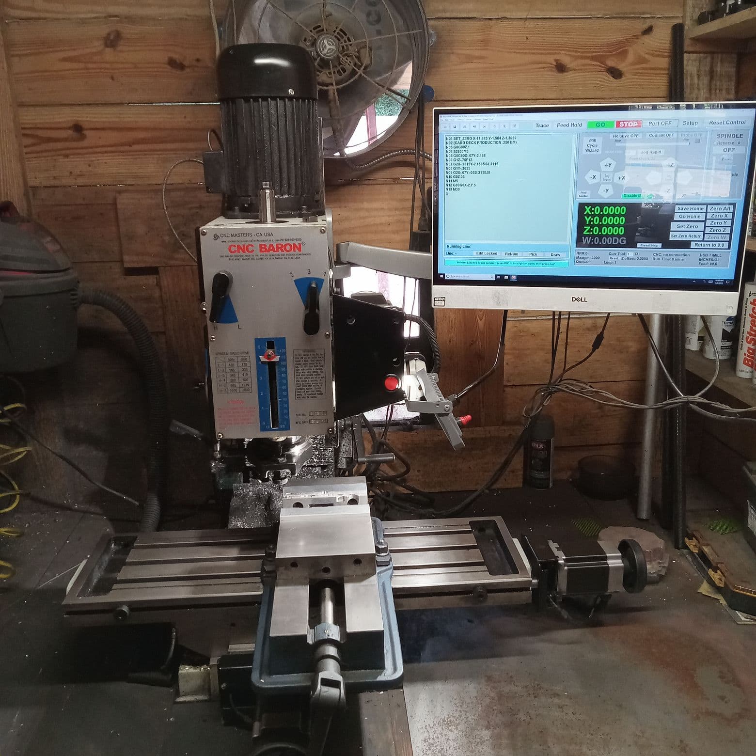 CNC Master's Baron VMC, 2019 - 3,000 RPM - Image 2