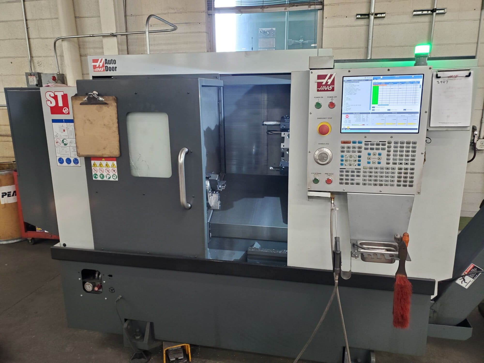 Haas ST-15 CNC Lathe, 2020 - Auto Door, Chip Conveyor, Low Hours - Image 2