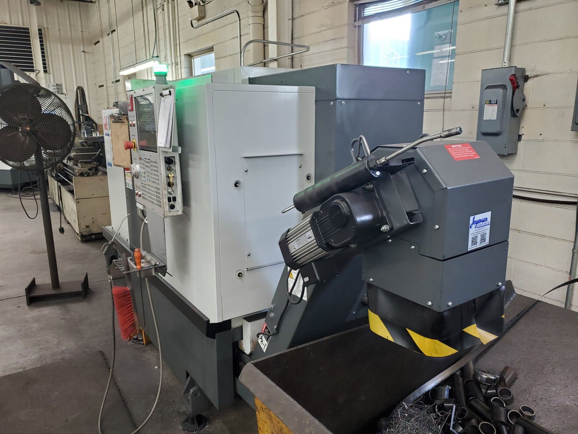 Haas ST-15 CNC Lathe, 2020 - Auto Door, Chip Conveyor, Low Hours - Image 3
