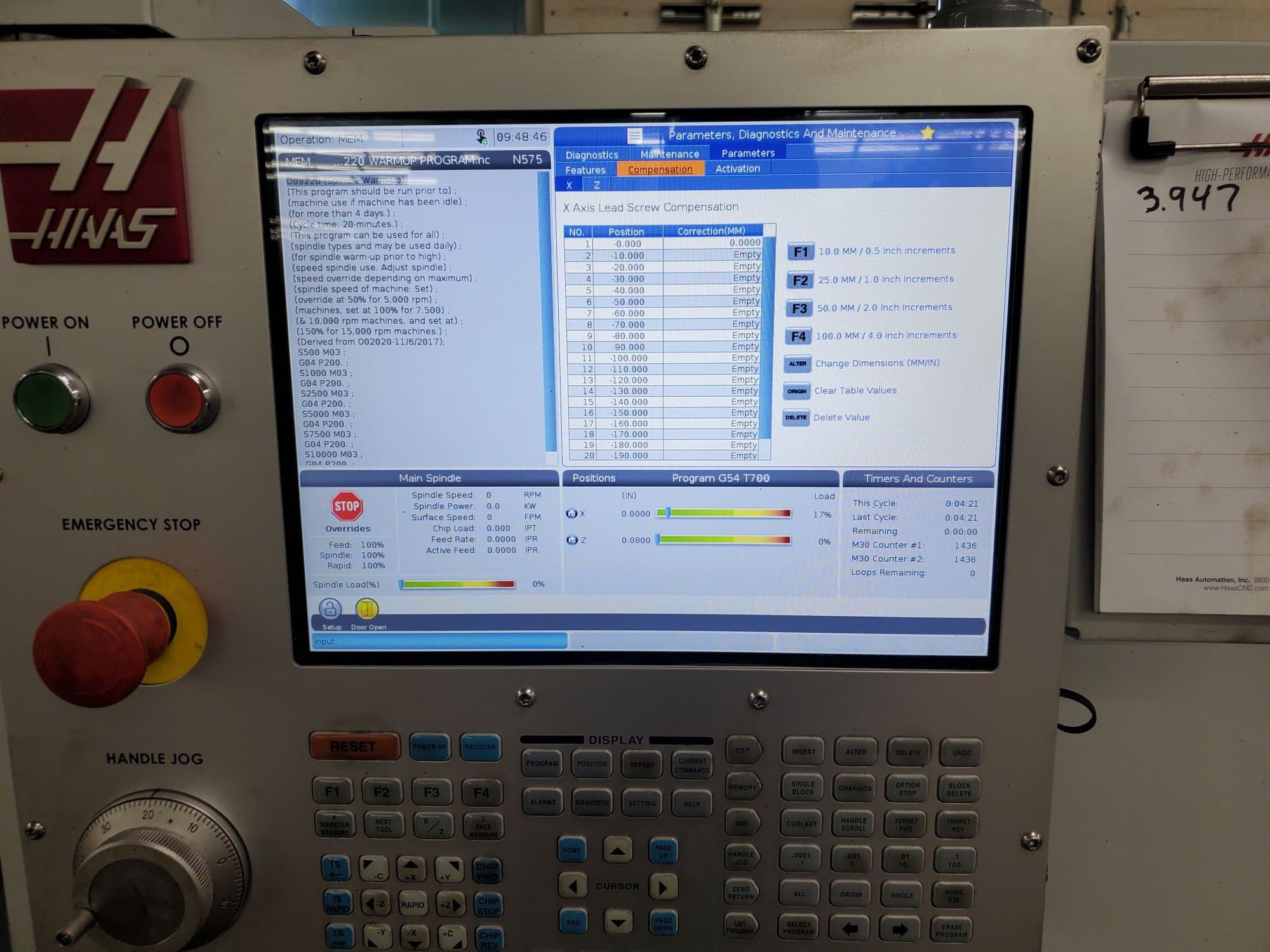 Haas ST-15 CNC Lathe, 2020 - Auto Door, Chip Conveyor, Low Hours - Image 12