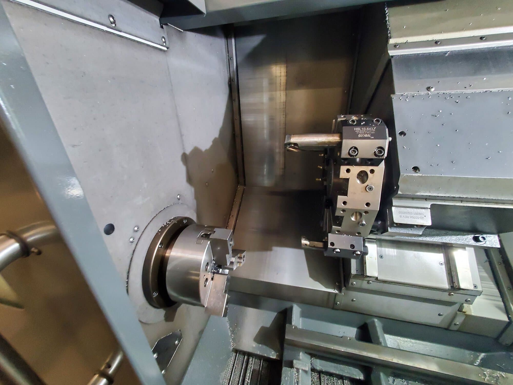Haas ST-15 CNC Lathe, 2020 - Auto Door, Chip Conveyor, Low Hours - Image 16
