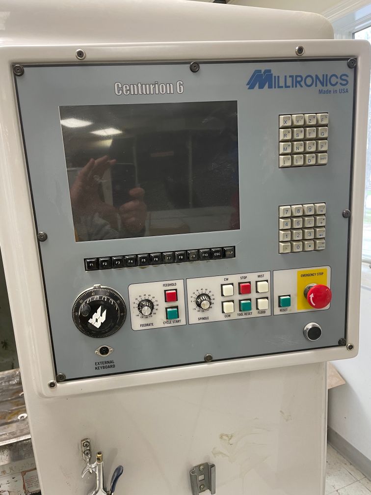 Milltronics VM17 CNC VMC, 1999 - 4th Axis Ready - Image 3