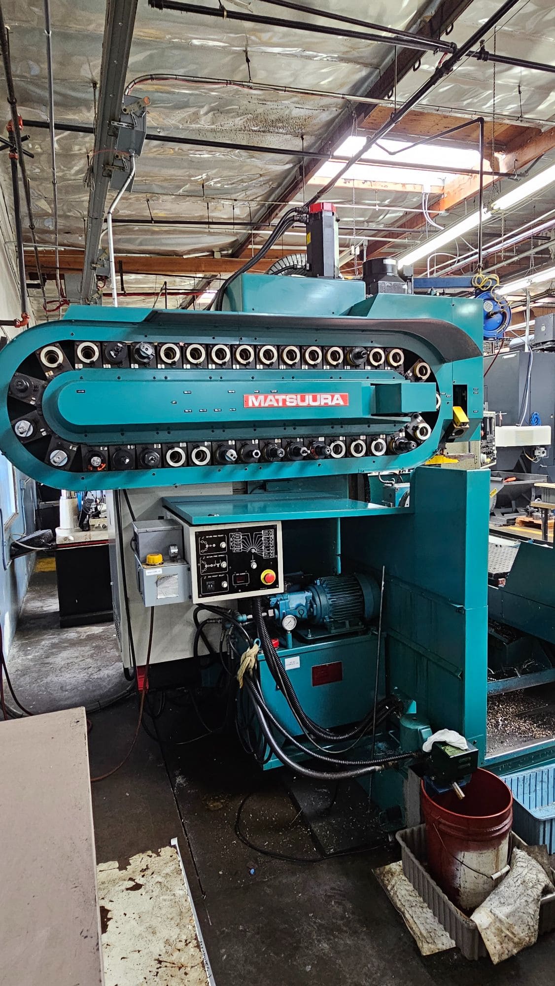 Matsuura MC-1000 V5 CNC VMC, 1987 - 4th Axis - Image 3