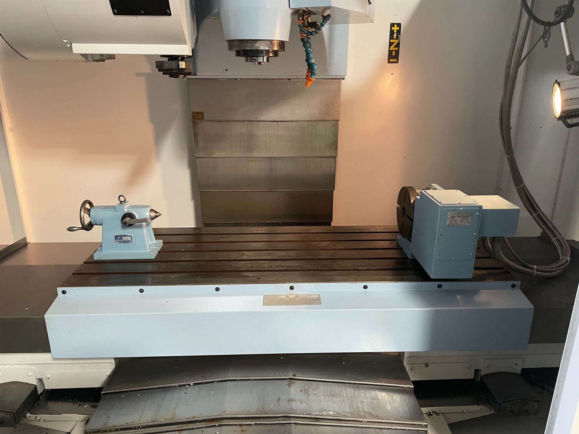 TwinHorn VP-1500 CNC VMC, 2006 - 4th Axis, Rotary Table, Fanuc Control - Image 3
