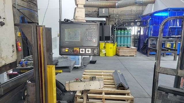 250 ton x 14' Wysong F66-250-168 Hydraulic Press Brake, 2001 - 2-Axis, Tooling Included - Image 3