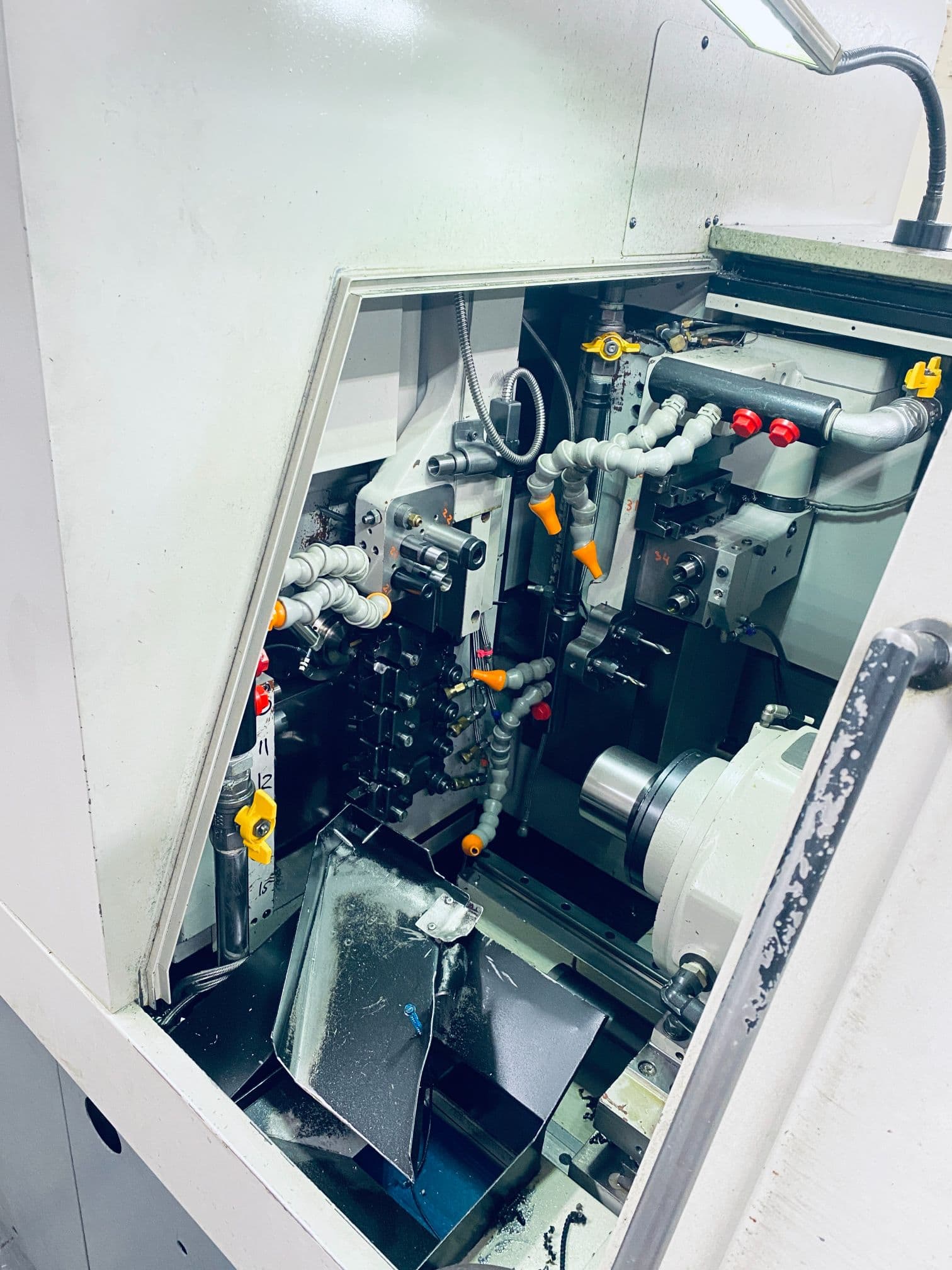 Nomura NN-32YB2 32MM CNC Swiss Screw Machine, Lathe, 2011 - With LNS Bar Feed - Image 4