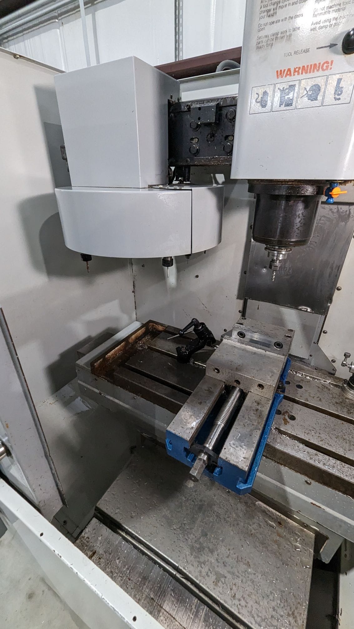 Haas Mini Mill VMC, 2007 - Probing, 50k Spindle, High Speed Machining, High Pressure Coolant - Image 4